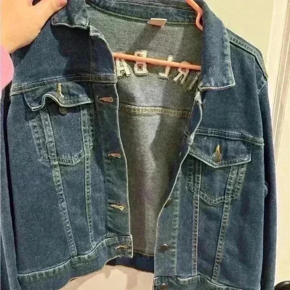 Bershka Jean Jacket Size M - Picture 3 of 3